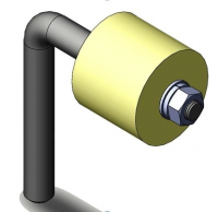rolik-podderzh-kaprolon-gnutyj-R1003